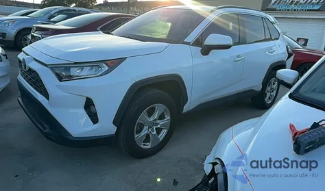 2021 Toyt Rav4 Xle White из США, поврежденный, VIN 2T3W1RFV6MC091762